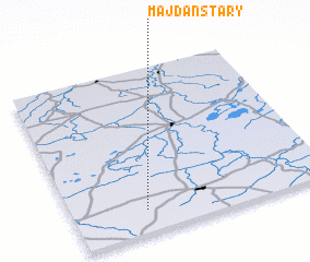 3d view of Majdan Stary