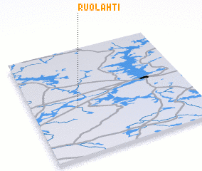 3d view of Ruolahti