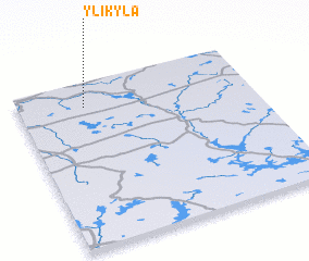 3d view of Ylikylä