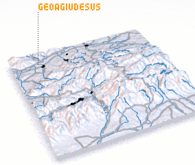 3d view of Geoagiu de Sus