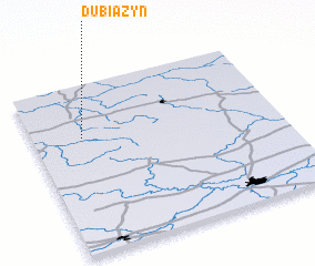 3d view of Dubiażyn