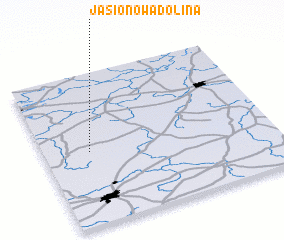 3d view of Jasionowa Dolina