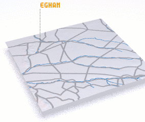 3d view of Egham