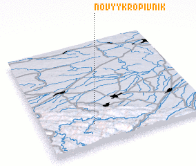 3d view of Novyy Kropivnik