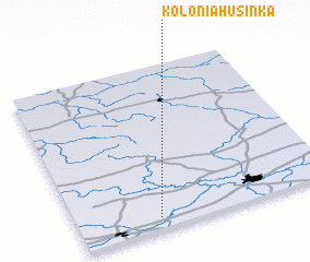 3d view of Kolonia Husinka