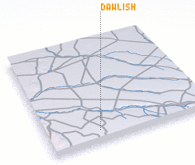 3d view of Dawlish