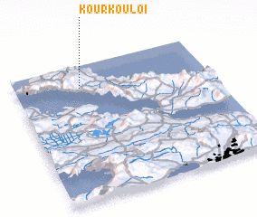 3d view of Kourkouloí