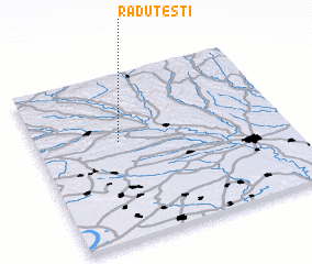 3d view of Răduţeşti