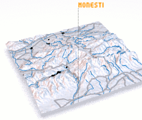 3d view of Moneşti
