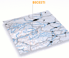 3d view of Boceşti