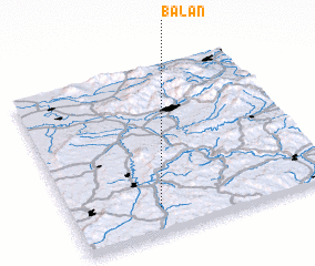 3d view of Bălan