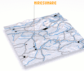 3d view of Mireşu Mare