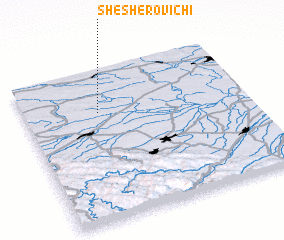 3d view of Shesherovichi