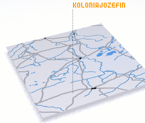 3d view of Kolonia Józefin