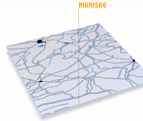 3d view of Mikniškė