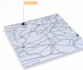 3d view of Zokniai