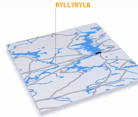 3d view of Myllykylä