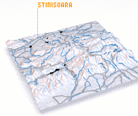 3d view of Stînişoara