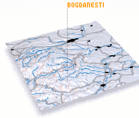 3d view of Bogdăneşti