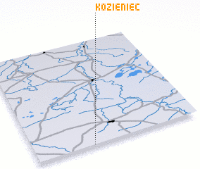 3d view of Kozieniec