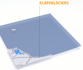 3d view of Klapkalnciems