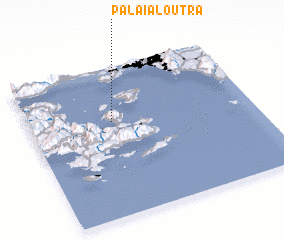 3d view of Palaiá Loutrá