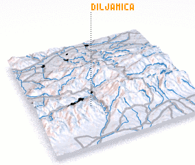 3d view of Dîlja Mică