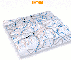 3d view of Boţeni