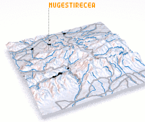 3d view of Mugeşti-Recea