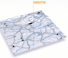 3d view of Ugruţiu