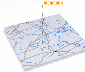 3d view of Kozia Góra