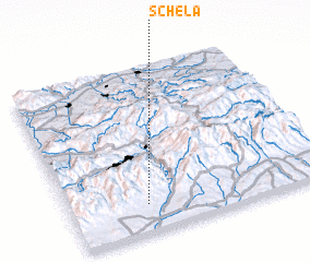 3d view of Schela