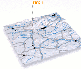 3d view of Ţicău