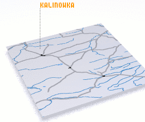 3d view of Kalinówka