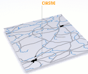 3d view of Ciasne