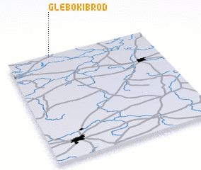 3d view of Głęboki Bród