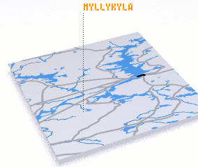 3d view of Myllykylä