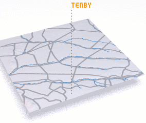 3d view of Tenby