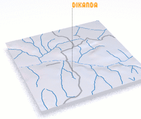 3d view of Dikanda