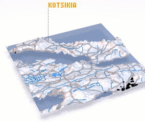 3d view of Kotsikiá