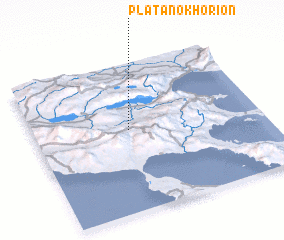 3d view of Platanokhórion