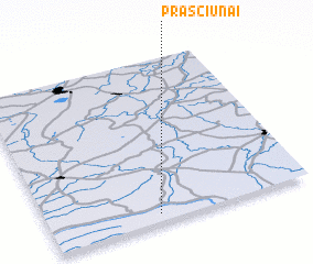 3d view of Praščiūnai