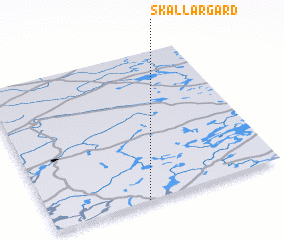 3d view of Skällargård