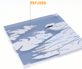 3d view of Mefjord