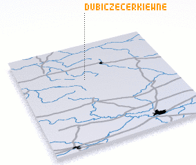 3d view of Dubicze Cerkiewne