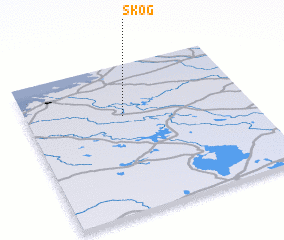 3d view of Skog