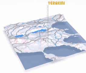 3d view of Yerakiní