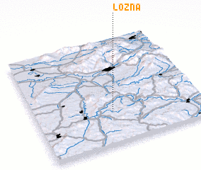 3d view of Lozna