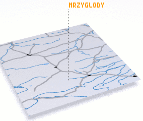 3d view of Mrzygłody