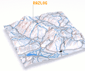 3d view of Razlog